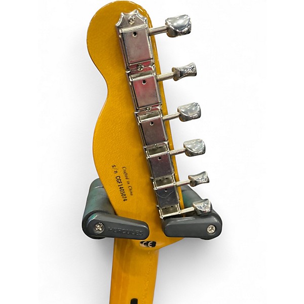 Used Fender Modern Player Telecaster Plus Honey Burst Solid Body Electric Guitar