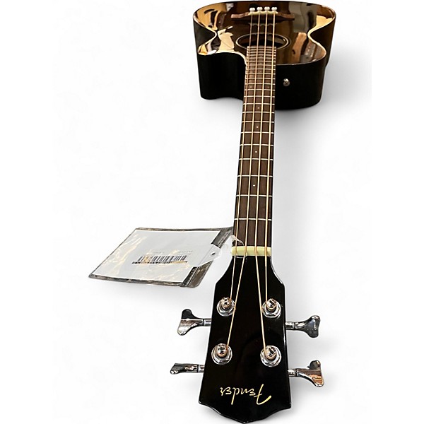 Used Fender CB-60SCE BLACK Acoustic Bass Guitar