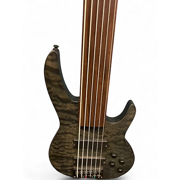 Used Brice 6 2 Color Sunburst Electric Bass Guitar