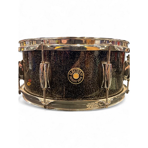 Used Gretsch Drums 14in Catalina Maple Snare BLACK SPARKLE Drum