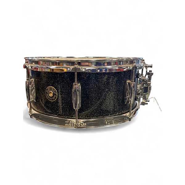 Used Gretsch Drums 14in Catalina Maple Snare BLACK SPARKLE Drum