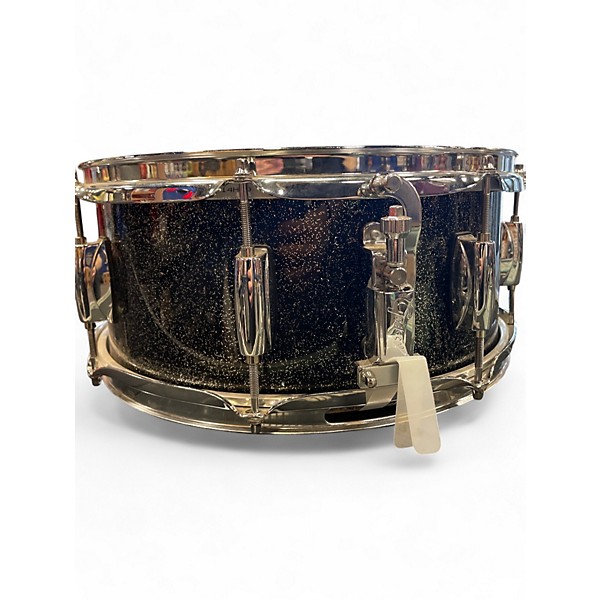 Used Gretsch Drums 14in Catalina Maple Snare BLACK SPARKLE Drum