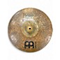 Used MEINL 14in BYZANCE Serpents hi hat top Cymbal thumbnail
