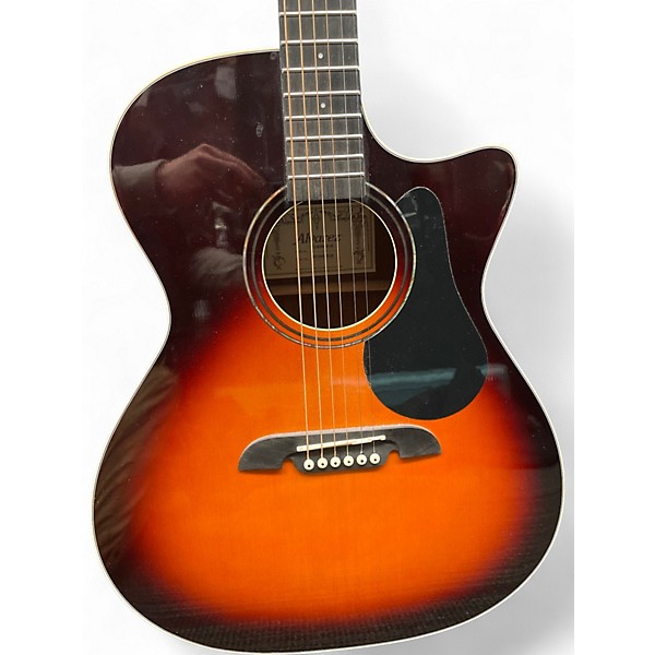 Used Alvarez RG260CESB 2 Color Sunburst Acoustic Electric Guitar