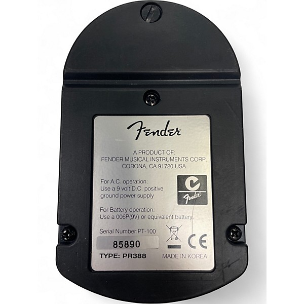 Used Fender PT100 Tuner Pedal