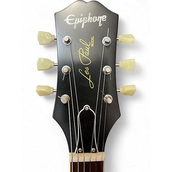 Used Epiphone 1959 Reissue Les Paul Standard 2 Tone Sunburst Solid Body Electric Guitar