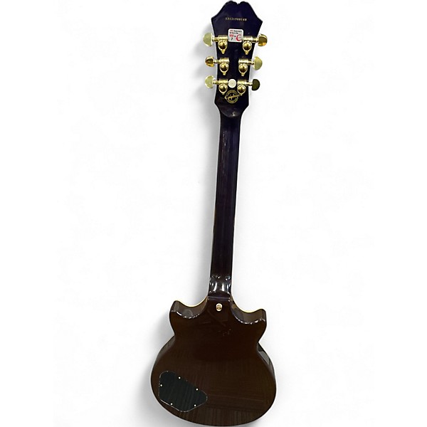 Used Epiphone Genesis Deluxe Pro Midnight Ebony Solid Body Electric Guitar