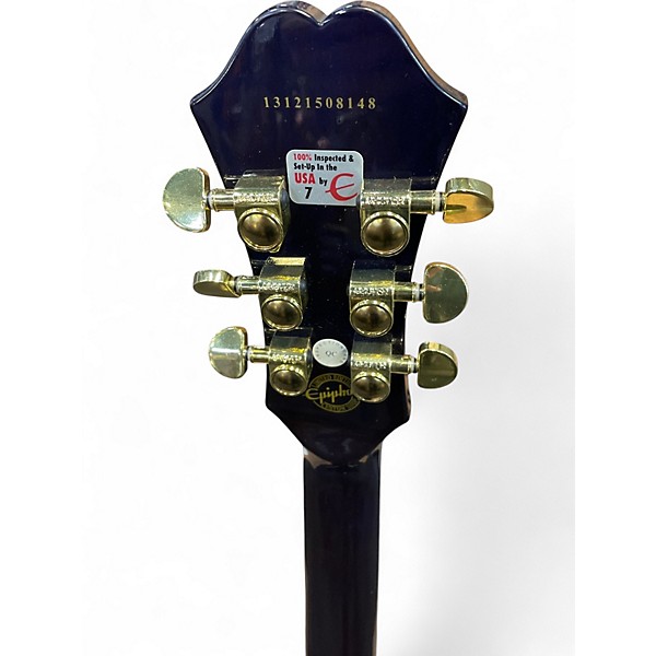 Used Epiphone Genesis Deluxe Pro Midnight Ebony Solid Body Electric Guitar