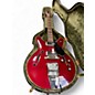 Vintage 1960s Yamaha SA5 Red Hollow Body Electric Guitar thumbnail