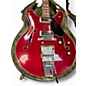 Vintage 1960s Yamaha SA5 Red Hollow Body Electric Guitar