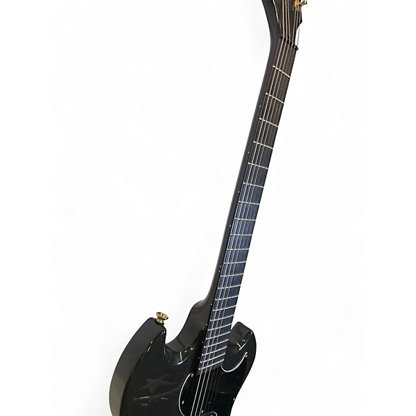 Used Guild Polara SG Black Solid Body Electric Guitar