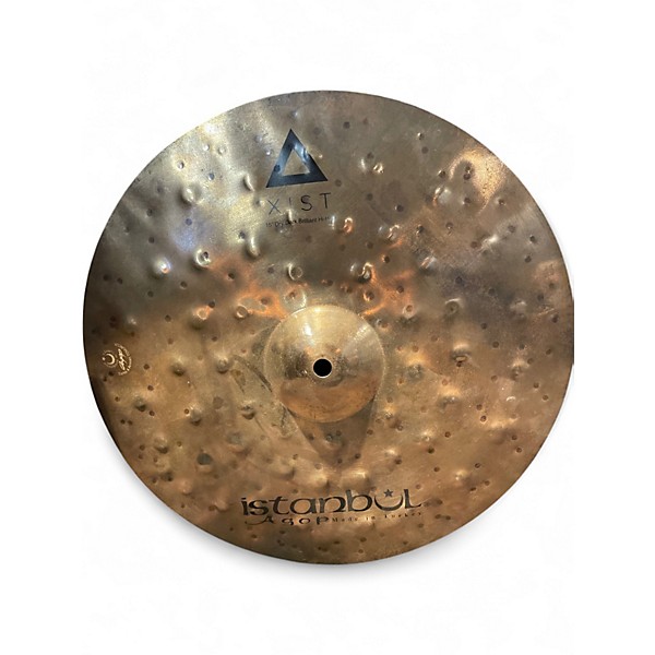 Used Istanbul Agop 15in XIST Dry Dark Brilliant High Hat Pair Cymbal