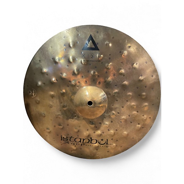 Used Istanbul Agop 15in XIST Dry Dark Brilliant High Hat Pair Cymbal