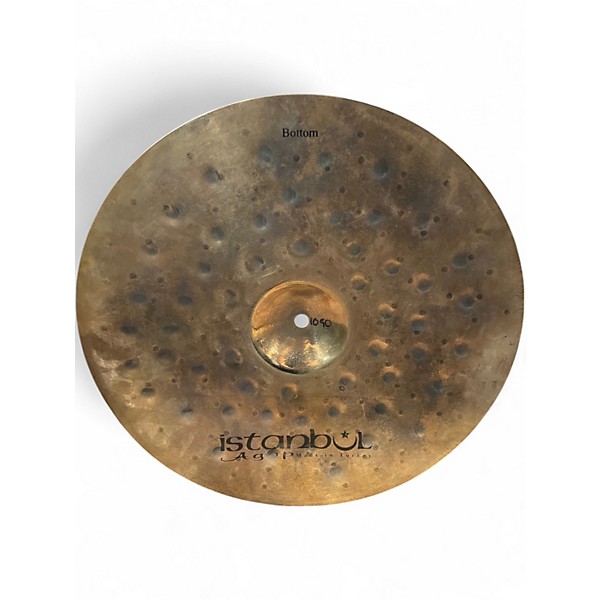 Used Istanbul Agop 15in XIST Dry Dark Brilliant High Hat Pair Cymbal