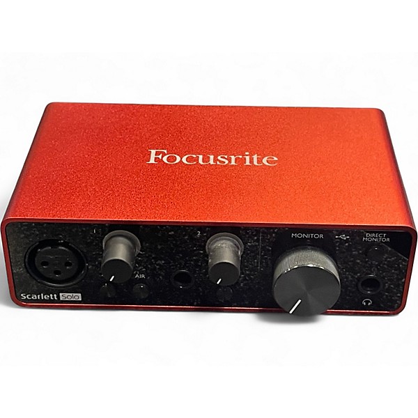 Used Focusrite Scarlett Solo Gen 3 Audio Interface