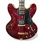 Vintage 1977 Aria ES800 Wine Red Hollow Body Electric Guitar