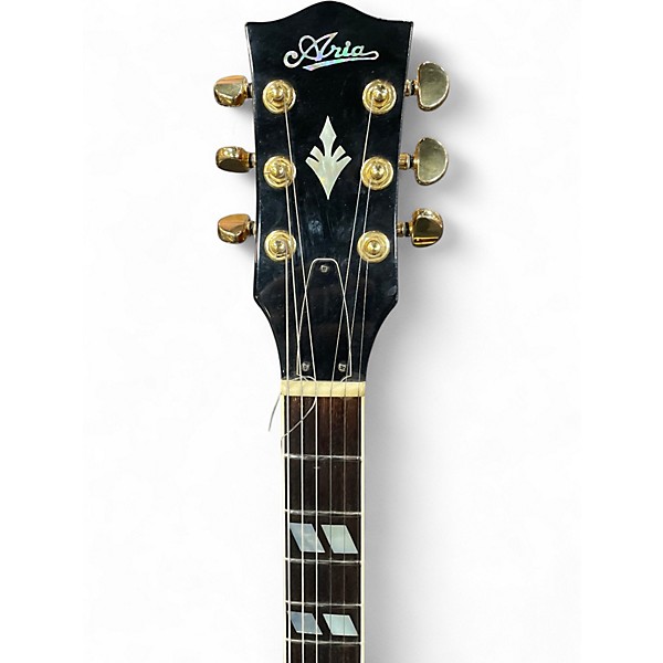 Vintage 1977 Aria ES800 Wine Red Hollow Body Electric Guitar