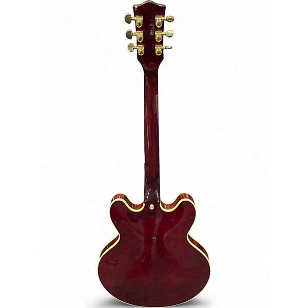 Vintage 1977 Aria ES800 Wine Red Hollow Body Electric Guitar