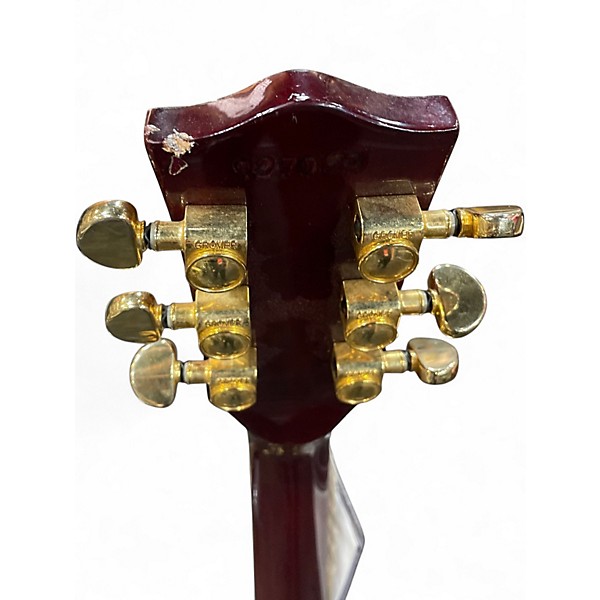 Vintage 1977 Aria ES800 Wine Red Hollow Body Electric Guitar