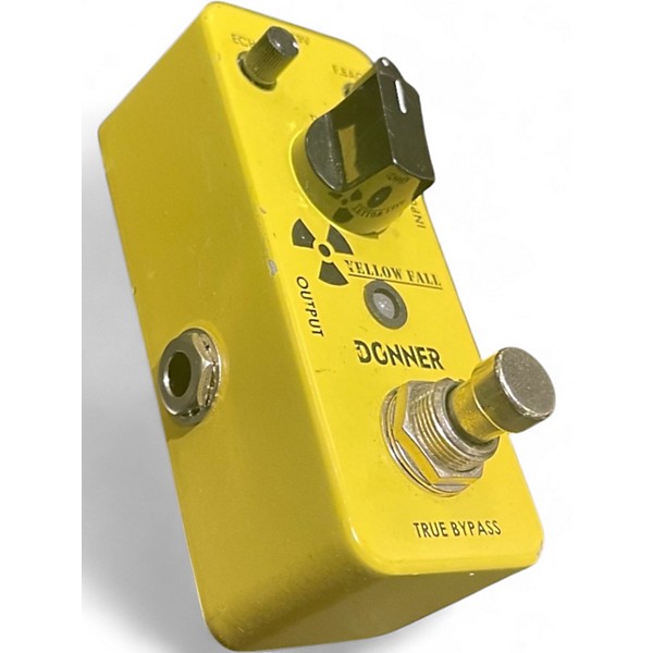 Used Donner YELLOW FALL TRUE BYPASS Pedal