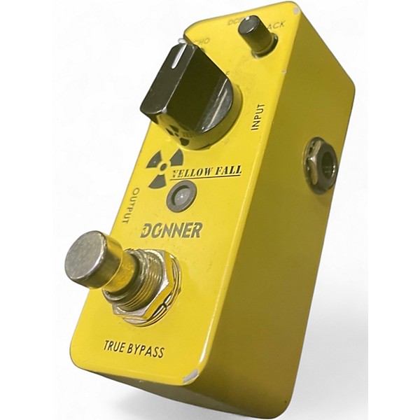 Used Donner YELLOW FALL TRUE BYPASS Pedal