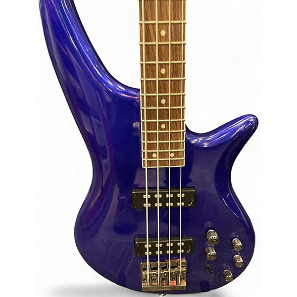 Used 2022 Jackson SPECTRA JS3 Blue Onyx Electric Bass Guitar