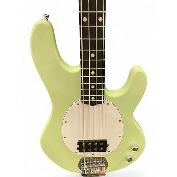 Used Sterling by Music Man RAY 2 MISTY GREEN Electric Bass Guitar
