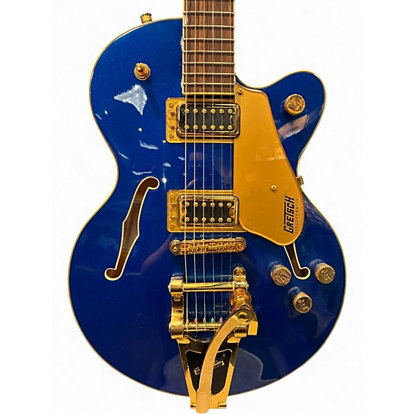 Used Gretsch Guitars G5655TG Cerulean Blue Hollow Body Electric Guitar
