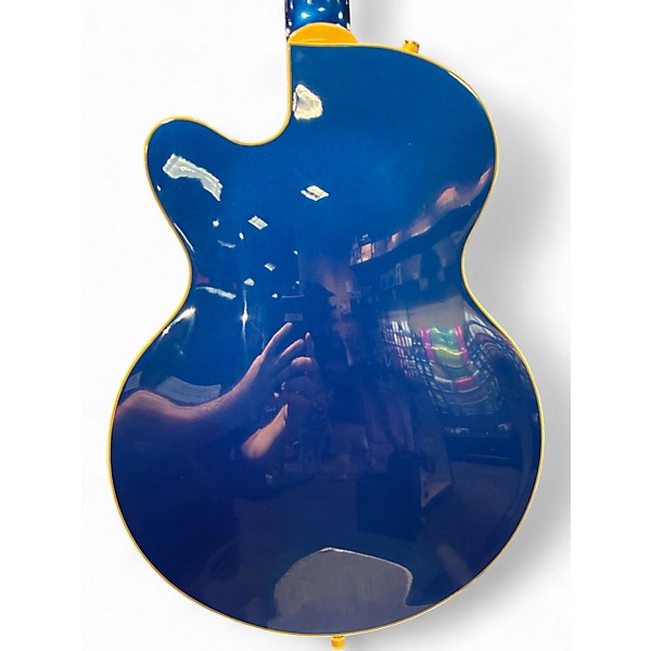 Used Gretsch Guitars G5655TG Cerulean Blue Hollow Body Electric Guitar