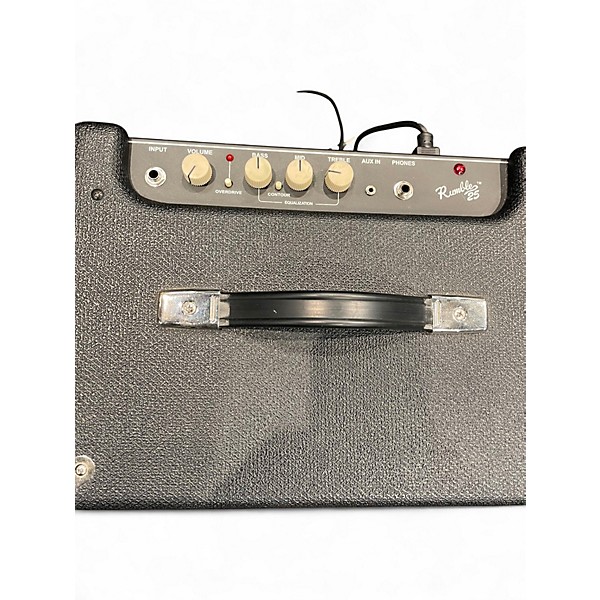 Used Fender Rumble 25 25W 1x8 Bass Combo Amp