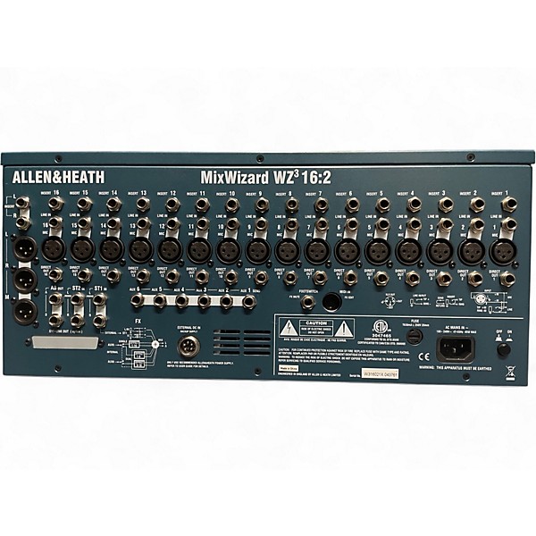 Used Allen & Heath MixWizard3 16:2 Unpowered Mixer