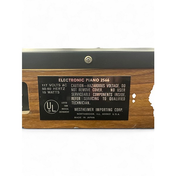 Used Hillwood Electric Piano 2566 Synthesizer