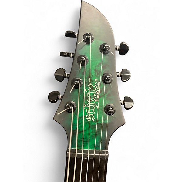 Used 2018 Schecter Guitar Research KM-7 MK-III Toxic Smoke Solid Body Electric Guitar