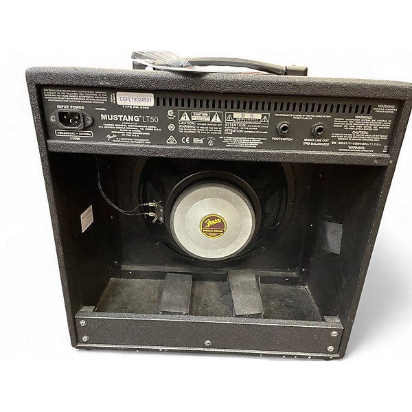 Used Fender Mustang LT50 50W 1x12 Guitar Combo Amp