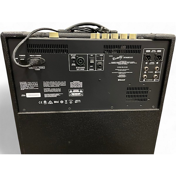 Used Fender Rumble Stage 800 2x10 Bass Combo Amp