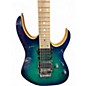 Used Ibanez RG470AHM Blue Moon Burst Solid Body Electric Guitar