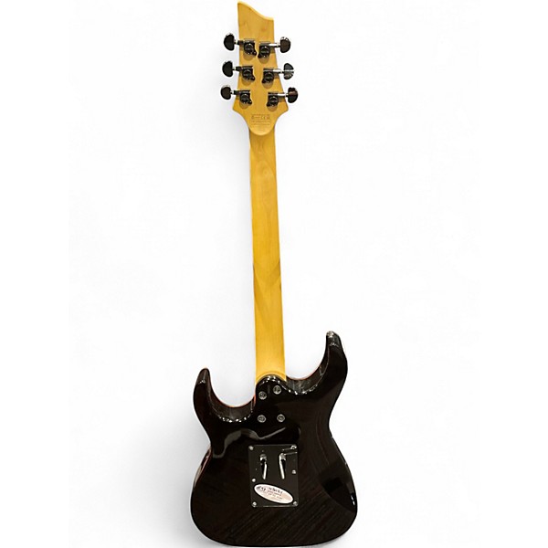 Used Schecter Guitar Research Extreme Banshee Trans Charcoal Solid Body Electric Guitar