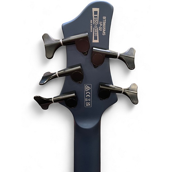 Used Ibanez BTB605MS ARCTIC OCEAN MATTE Electric Bass Guitar