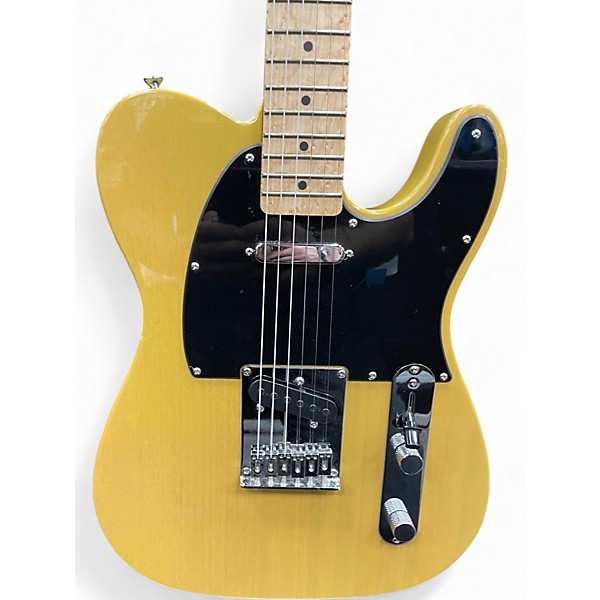Used Squier Affinity Telecaster Butterscotch Solid Body Electric Guitar