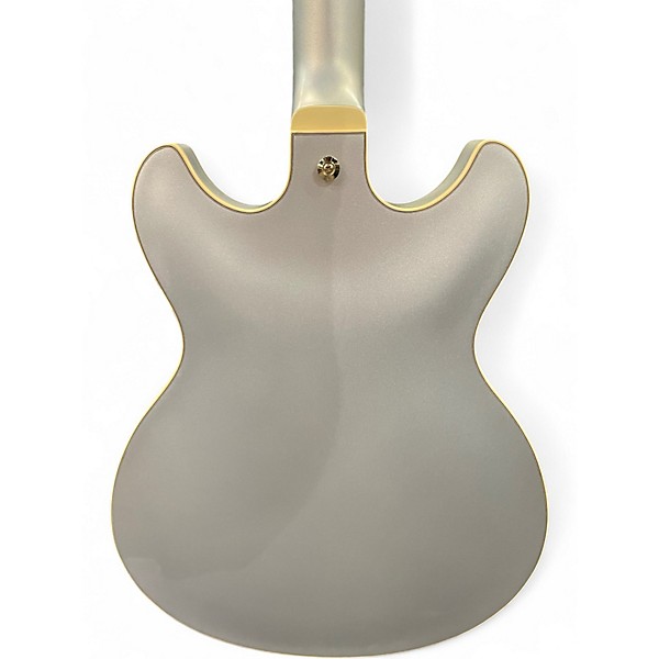 Used 2025 Ibanez AS73G MOONSTONE SILVER Hollow Body Electric Guitar
