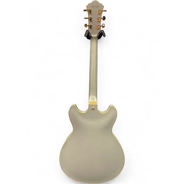 Used 2025 Ibanez AS73G MOONSTONE SILVER Hollow Body Electric Guitar