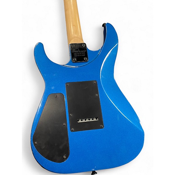 Used Jackson JS22 Dinky Blue Solid Body Electric Guitar