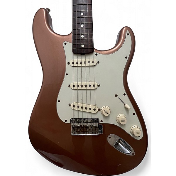 Used Fender Player Stratocaster Brown Solid Body Electric Guitar