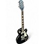 Used Epiphone Les Paul Classic Worn Ebony Solid Body Electric Guitar thumbnail