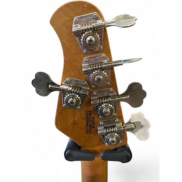 Used Ernie Ball Music Man Stingray HH 5 String Baltic Blue Electric Bass Guitar