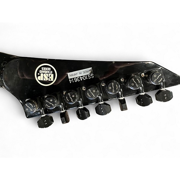 Used ESP Horizon NT II BLACK Solid Body Electric Guitar