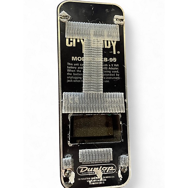 Used Dunlop GCB95 Original Crybaby Wah Effect Pedal
