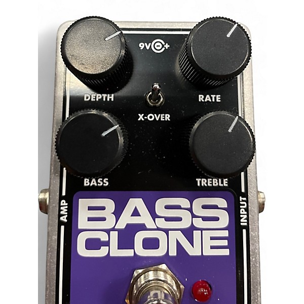 Used Electro-Harmonix Bass Clone Analog Chorus Bass Effect Pedal