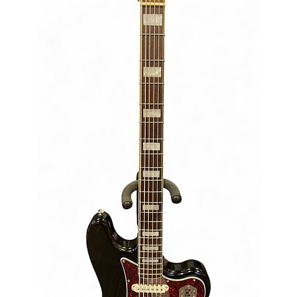 Used Squier CLASSIC VIBE BASS VI Black Electric Bass Guitar