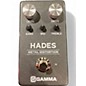 Used GAMMA HADES METAL DISTORTION Effect Pedal thumbnail